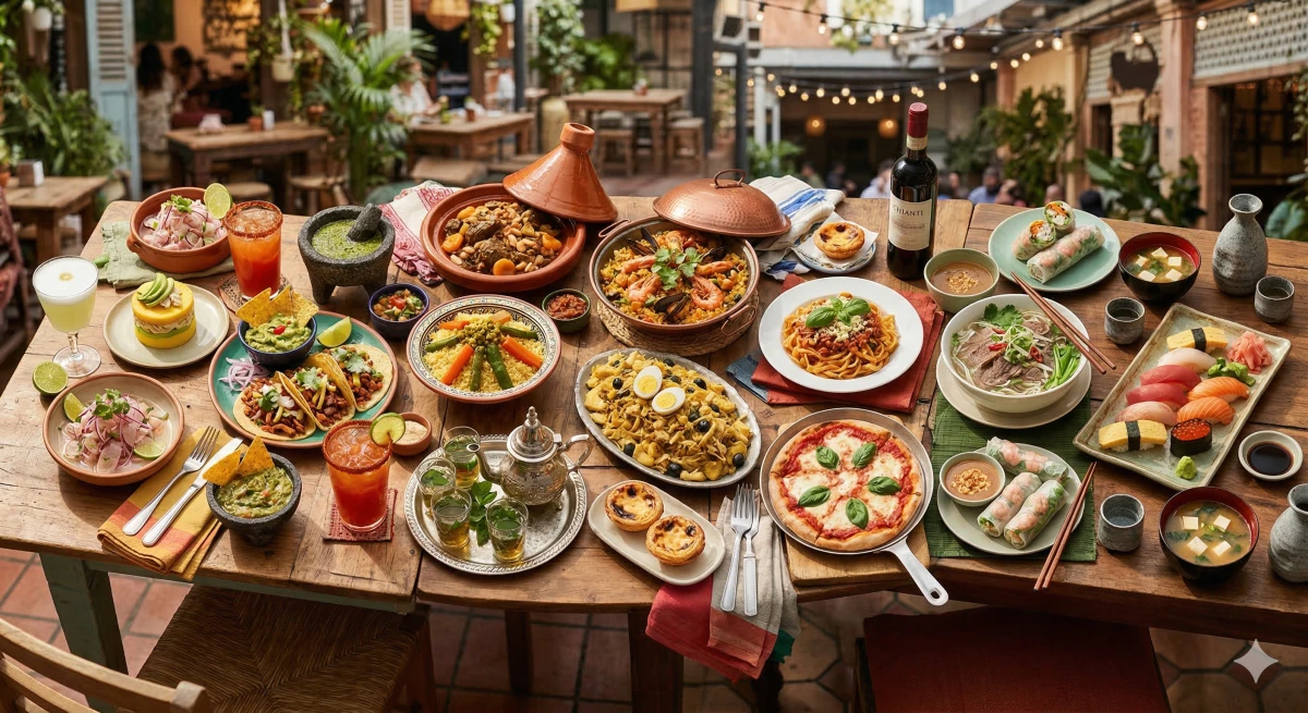 ¡A qué sabe el Mundo! 7 Destinos para Comérselos