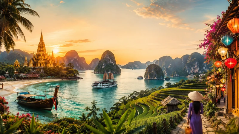 Viajar a Asia: diferencias entre Tailandia, Vietnam y Camboya