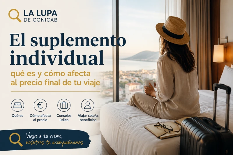 Suplemento individual: por qué viajar solo puede cambiar el precio del viaje