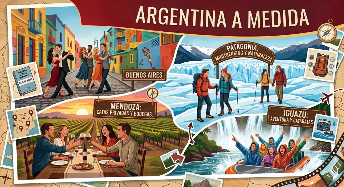 Argentina a medida: ruta ideal para un primer viaje
