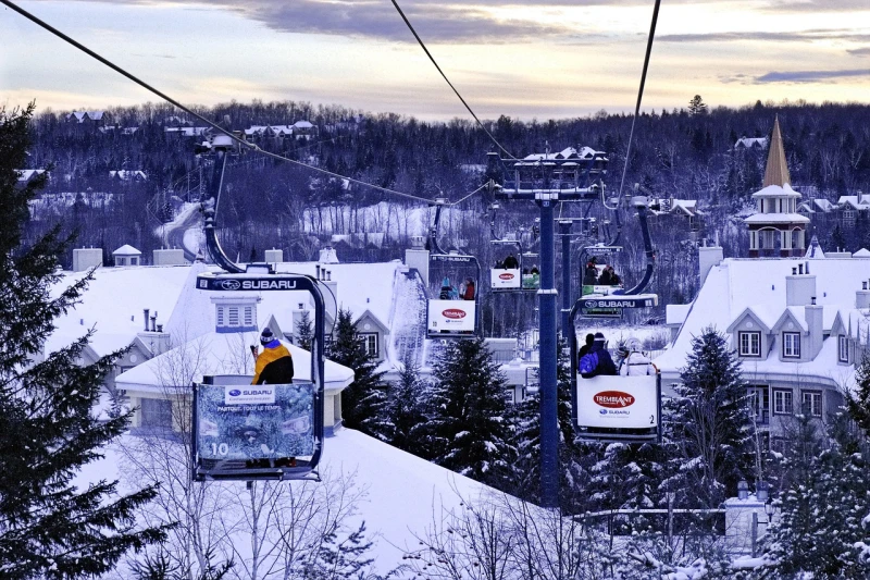 Canadá invernal con Tremblant